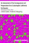 [Gutenberg 18527] • An Assessment of the Consequences and Preparations for a Catastrophic California Earthquake: Findings and Actions Taken